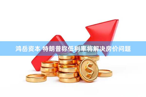 鸿岳资本 特朗普称低利率将解决房价问题