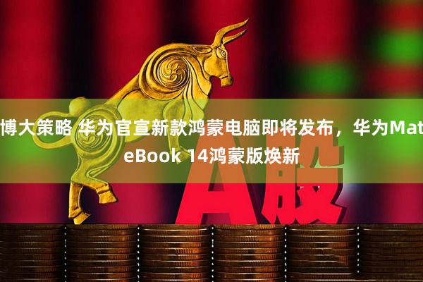 博大策略 华为官宣新款鸿蒙电脑即将发布，华为MateBook 14鸿蒙版焕新