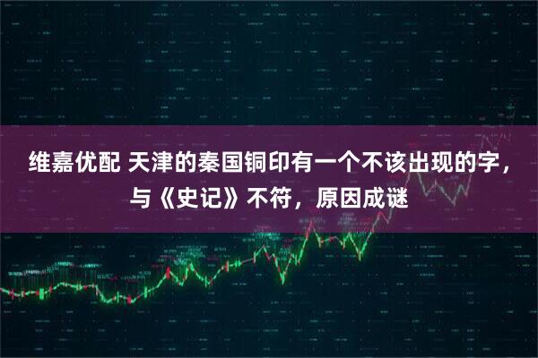 维嘉优配 天津的秦国铜印有一个不该出现的字，与《史记》不符，原因成谜