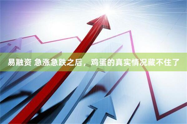 易融资 急涨急跌之后，鸡蛋的真实情况藏不住了