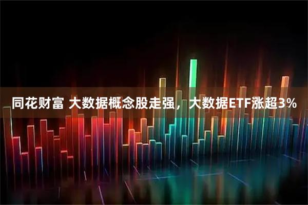 同花财富 大数据概念股走强，大数据ETF涨超3%