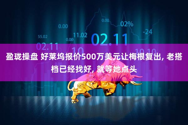 盈珑操盘 好莱坞报价500万美元让梅根复出, 老搭档已经找好, 就等她点头